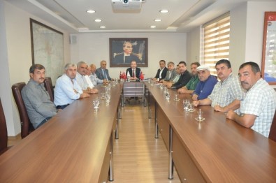 ASKİ Genel Müdürü Rahmi Pekar Muhtarlar İle Buluştu