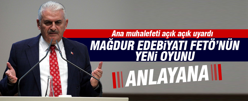 Başbakan Yıldırım'dan CHP'ye tepki