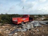 İNŞAAT İŞÇİLERİ - Didim'de Trafik Kazası; 3 Yaralı