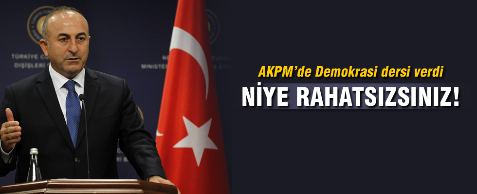 Dışişleri Bakanı Çavuşoğlu, AKPM'de FETÖ'yü anlattı!