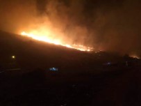 Gece Alevlerle Aydınlandı