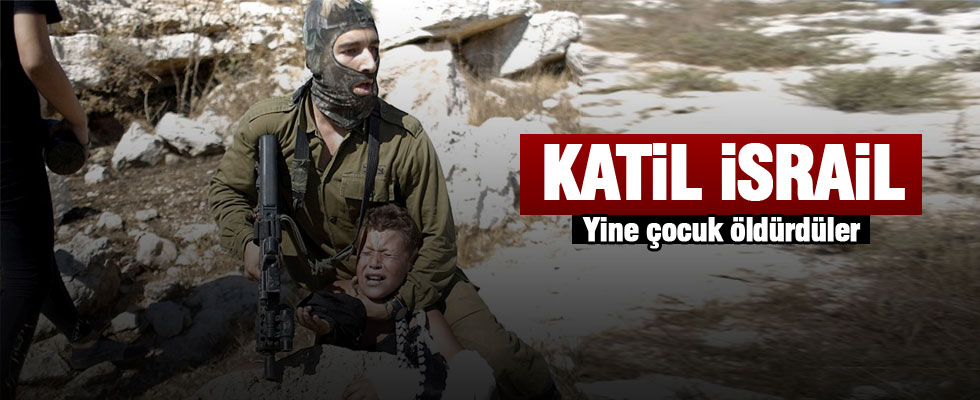 İsrail askerleri 1 Filistinli çocuğu daha öldürdü!.