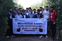 ERTUĞRUL ÇALIŞKAN - Karaman'da Düzenlenen Elma Yetiştiriciliği Kampı Sona Erdi