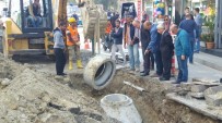 ŞAFAK BAŞA - TESKİ Çorlu Kumyol Caddesinde Son Rögar Kapağını Koydu