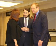 MAVİ MARMARA - Bakan Albayrak Ve İsrail Enerji Bakanı Steinitz 'Doğu Akdeniz' Konulu Oturuma Katıldı