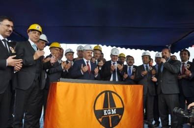 Bakan Arslan, Kars-Digor-Tuzluca Bölünmüş Yolunun Temelini Attı