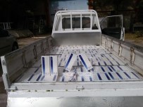 İki Suriyeli 3 Bin 500 Paket Kaçak Sigara İle Yakalandı