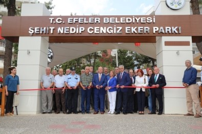 Şehit Polis Eker'in İsmi Efeler'de Ölümsüzleştirildi