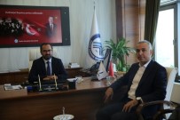 NEDIM ÖZıRMAK - Vali Mesut Köse Rektör Vekili Aydınlı'yı Ziyaret Etti