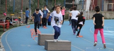 Yayla Ortaokulu Öğrencilerine Atletizm Seçmeleri Yaptı