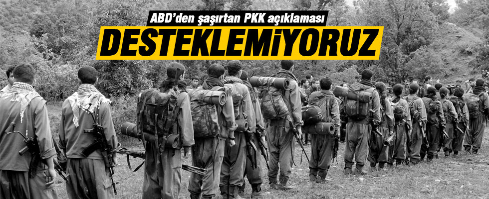 ABD'den PKK açıklaması!
