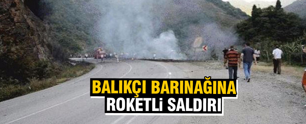 Antalya'da roketli saldırı