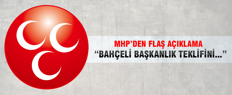 Erkan Akçay: Bahçeli 'Başkanlık teklifini destekliyoruz' demedi