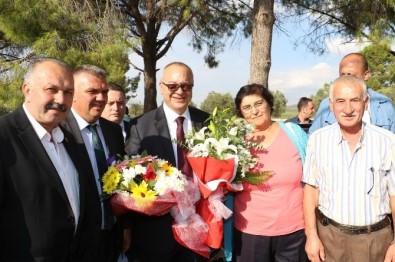 Başkan Ergün'e Yoğun İlgi