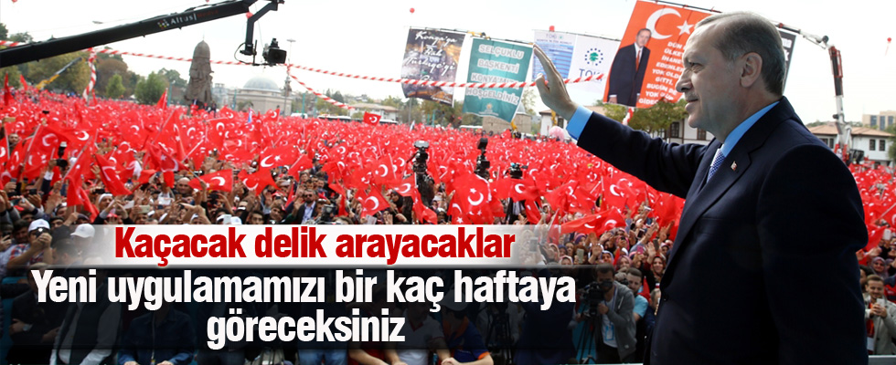 Cumhurbaşkanı Erdoğan Konya'da vatandaşlara hitap etti
