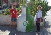 Germencik'te Cam Şişeler Geri Dönüşüme Gidecek