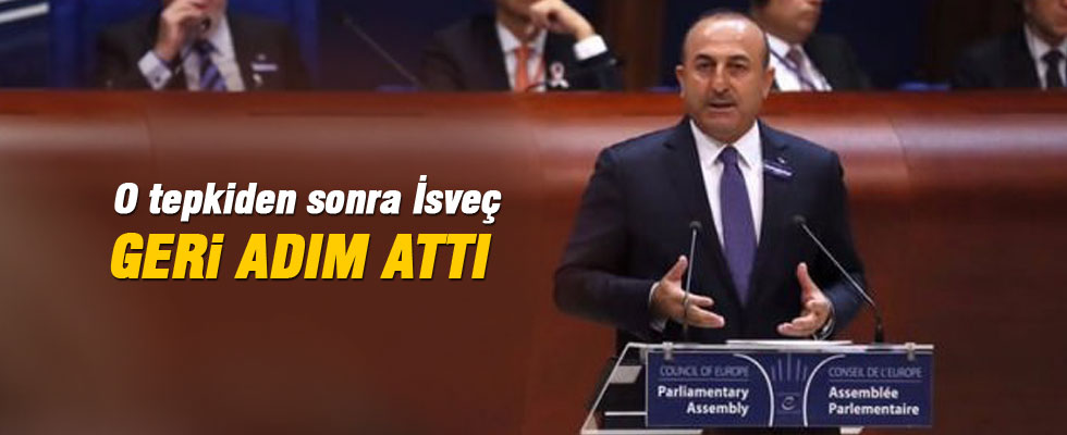 İsveç geri adım attı!