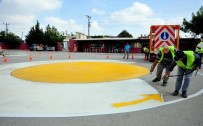 SEKSEK - Kepez'de Okul Bahçeleri Renkleniyor