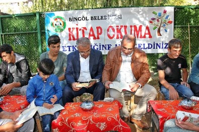 Bingöl Belediyesi'nce Kitap Okuma Etkinliği Düzenlendi