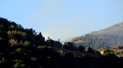 PKK'lı Teröristler Ormanı Yakarak Kaçıyor