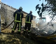 Besi Damında Çıkan Yangın Korkuttu