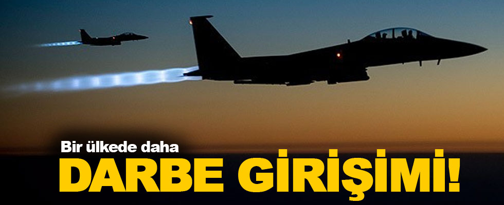 Bir ülkede daha darbe girişimi