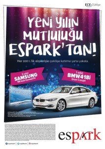 Espark'tan Vatandaşlara Yeni Yıl Hediyesi