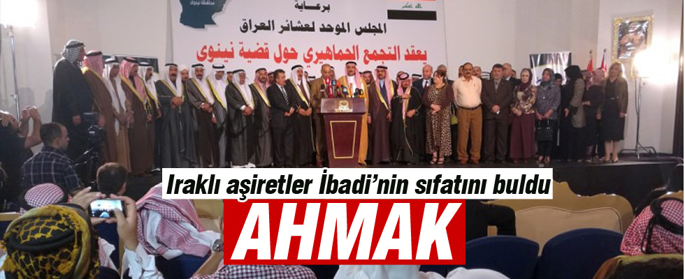 Iraklı aşiretler yönetime tepkili