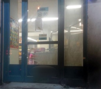 Markete Molotoflu Saldırı