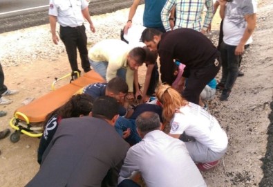 Nusaybin Trafik Kazası Açıklaması 2 Yaralı