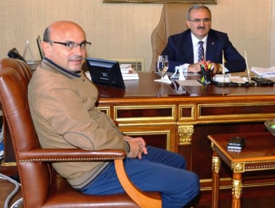 Oral'dan Vali Karaloğlu'na Ziyaret