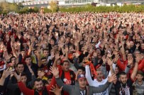 Taraftarlar Eskişehirspor Maçını Bu Kez Dev Ekrandan Takip Etti