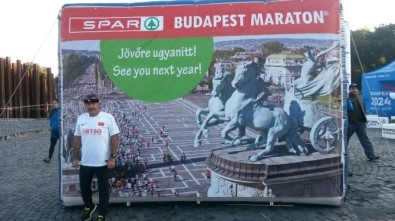 Bursalı İşadamı Budapeşte Maratonu'nda BTSO'yu Temsil Etti