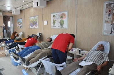 Ceylanpınar'da Kan Bağışına Yoğun İlgi