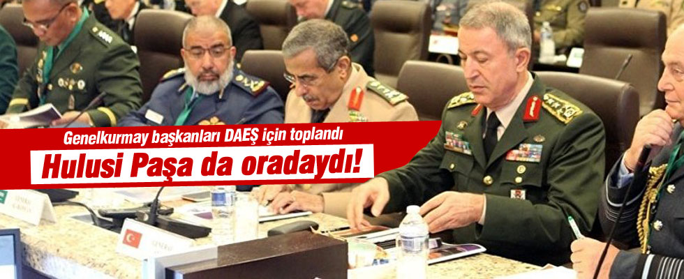 Genelkurmay başkanları ABD'de toplandı