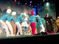 Gölmarmaralı Minikler 'Şirinler'i İzledi