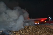 KOZANLı - Kulu'da Odun Dükkanında Yangın