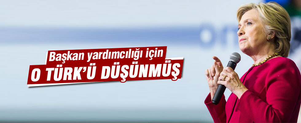 Clinton, Başkan Yardımcılığı İçin Muhtar Kent'i düşünmüş