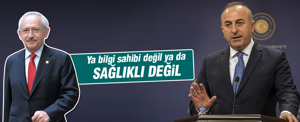 Çavuşoğlu: Kılıçdaroğlu ya sağlıklı bilgilendirilmiyor ya da sağlıklı anlamıyor