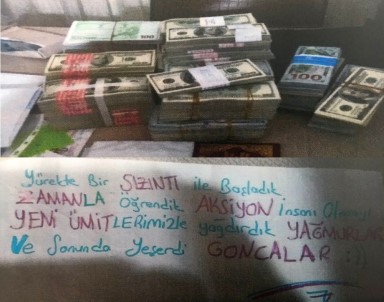 FETÖ'den Aranan Memurun Evinden Servet Ve Bu Not Çıktı