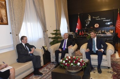 Kılıçdaroğlu, Fransa Büyükelçisi Fries İle Görüştü