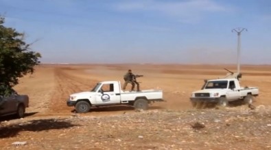 ÖSO Askerleriyle DEAŞ'lı Teröristlerin Çatışma Anı Kamerada