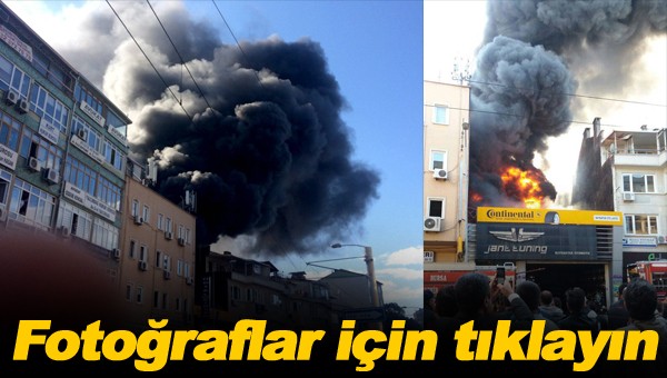 Bursa'da korkutan yangın!