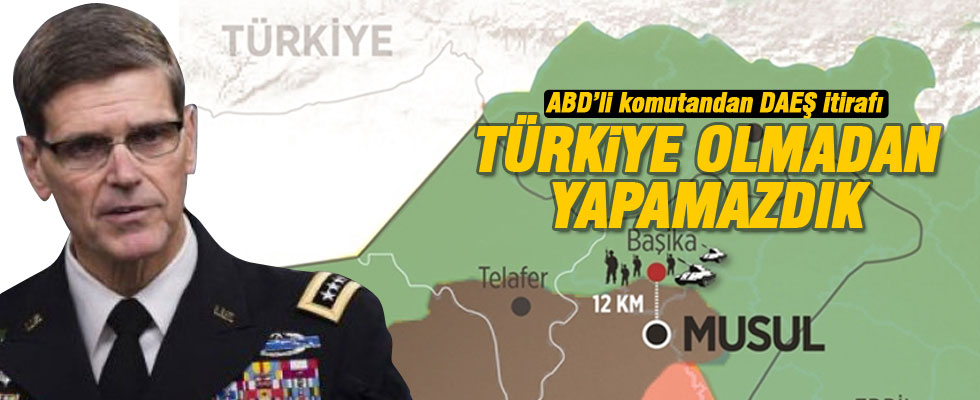 ABD: Türkiye olmadan yapamazdık!