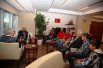 Dragos Yelken Kulübü'nden Başkan Altınok Öz'e Ziyaret