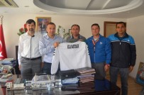 Kula Masterlar Futbol Derneği'nden Kaymakam Güven'e Ziyaret