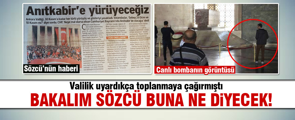 Sözcü provokatör haber