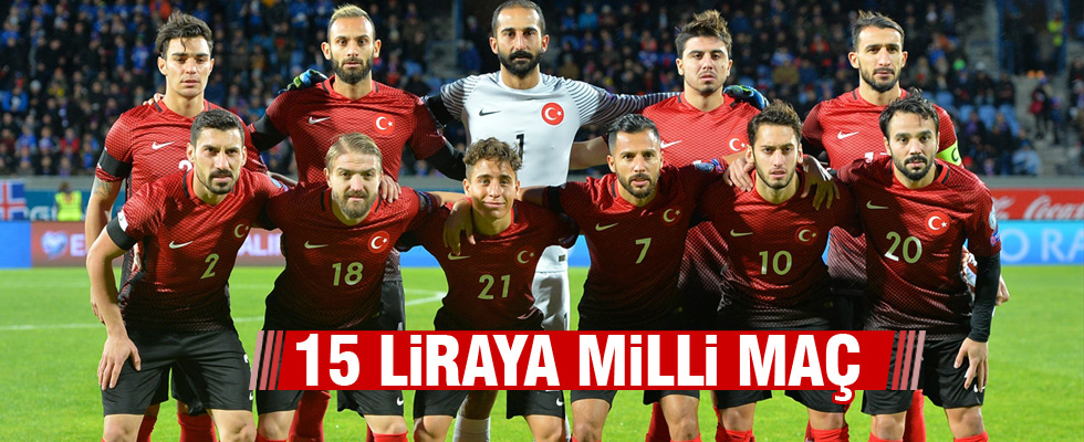 Türkiye-Kosova maçının biletleri satışa çıkarıldı