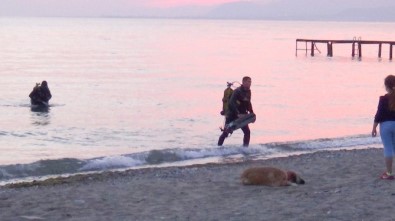 Edremit'te Boğulma İhbarı, Sahil Güvenlik Ekiplerini Harekete Geçirdi