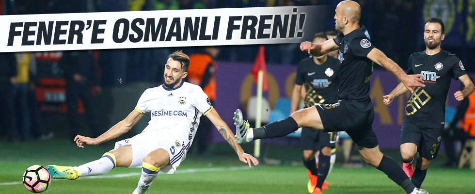 Osmanlıspor: 1 Fenerbahçe: 1